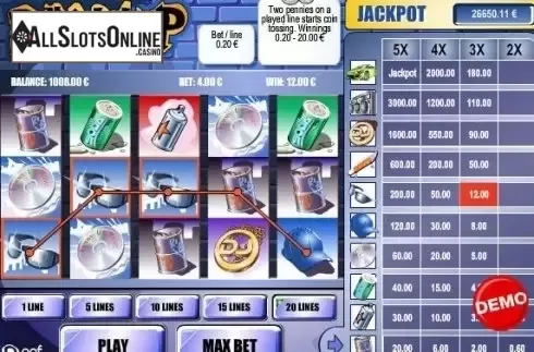 Win Screen . Penny Up from PAF