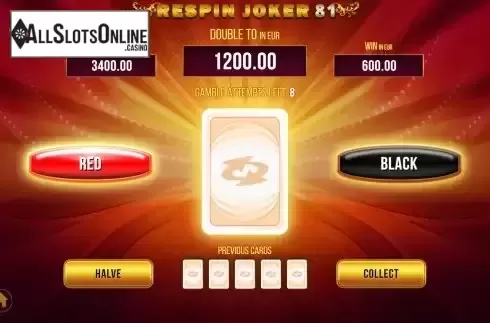 Gamble screen
