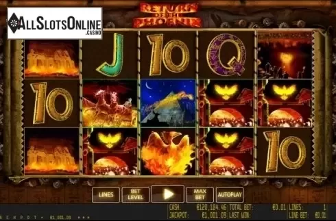 Game reels. Return of the Phoenix HD from World Match