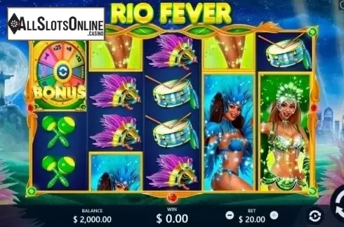 Main game. Rio Fever (Pariplay) from Pariplay