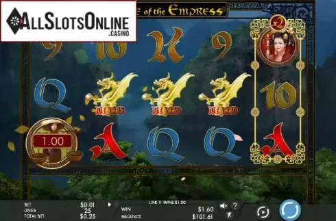 Win screen. Rise of the Empress from Genesis