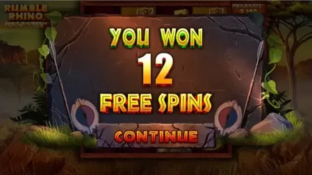 Rumble Rhino Megaways slot screenshot 3
