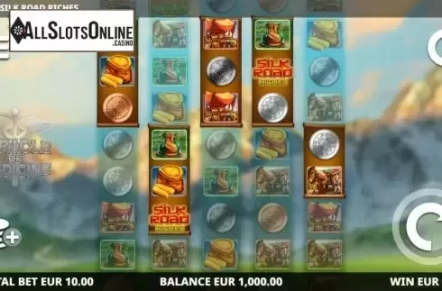 Reel Screen. Silk Road Riches from Leander Games