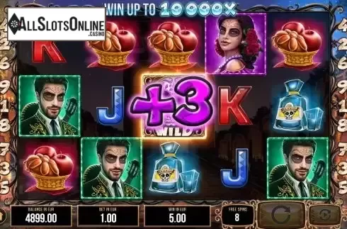 Free Spins screen 3