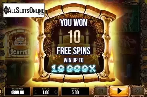 Free Spins screen 2