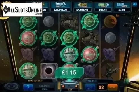 Win Screen . Space Venture from Bwin.Party