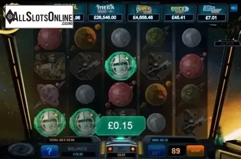 Win Screen 2. Space Venture from Bwin.Party
