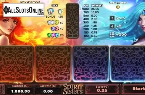 main. Spirit Sisters from Air Dice