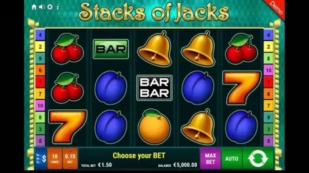 Stacks of Jacks slot screenshot 1