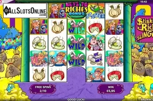 Free Spins Gameplay Screen 2