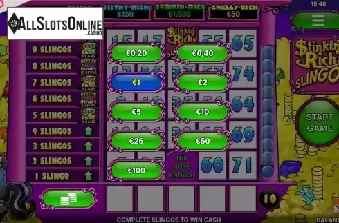 Bets Screen