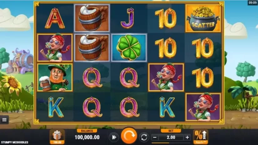 Stumpy McDoodles slot screenshot 1