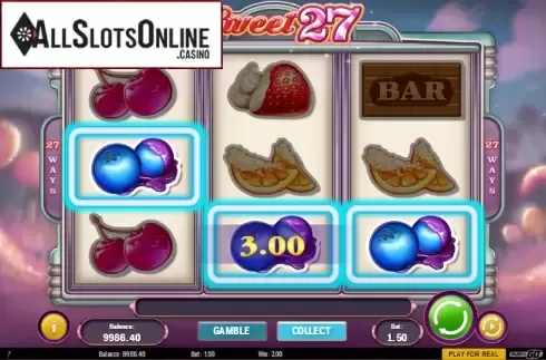 Screen 4. Sweet 27 from Play'n Go