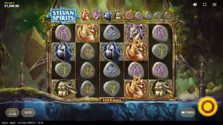Sylvan Spirits slot screenshot 1