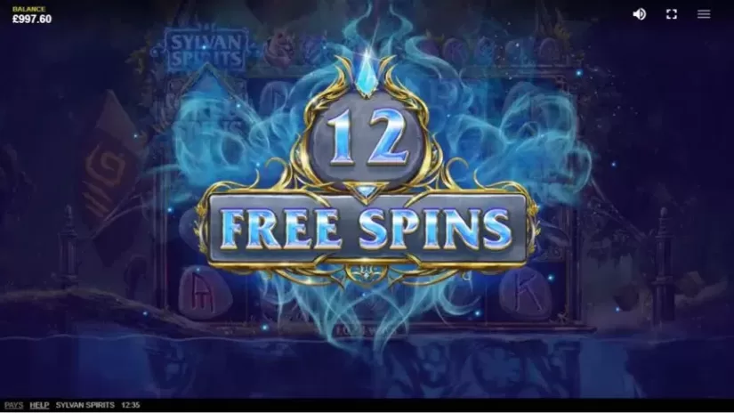 Sylvan Spirits slot screenshot 4