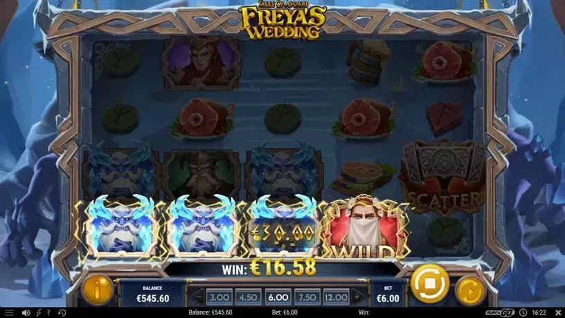 Tales of Asgard Freya’s Wedding slot screenshot 4