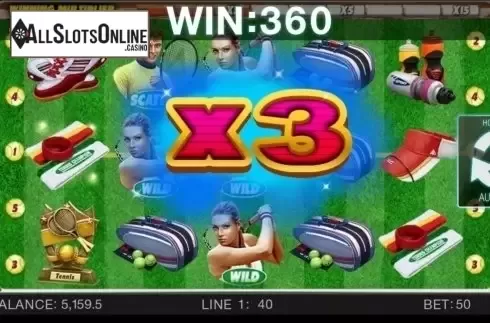 Screen4. Tennis Champions from Spinomenal