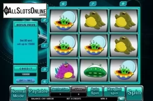 Reel Screen. The Aliens (Aiwin Games) from Aiwin Games