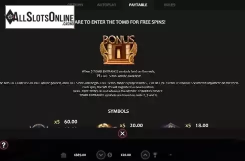 FS feature screen