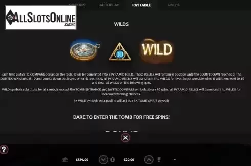 Wilds screen