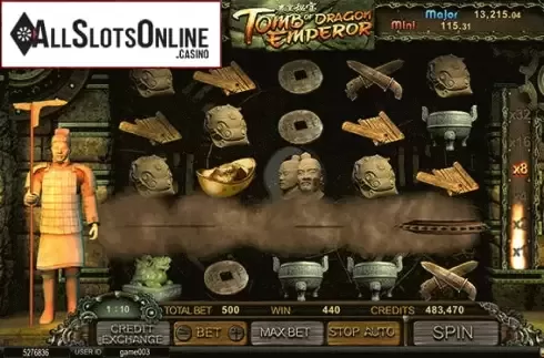 Buzz Saw Feature. Tomb of Dragon Emperor from esball