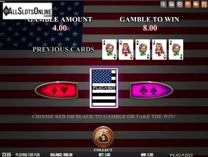 Gamble 2. Trump It Blackjack Classic from Fugaso