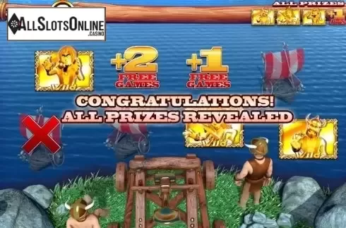 Bonus Game screen 4. Viking Fire from Lightning Box
