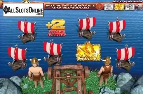 Bonus Game screen 2. Viking Fire from Lightning Box
