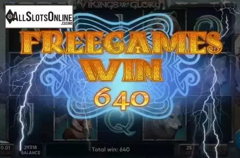 Win Free Games screen