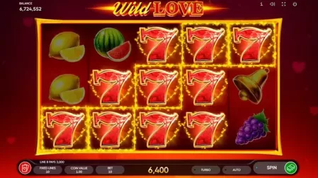 Wild Love slot screenshot 3