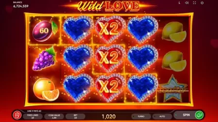 Wild Love slot screenshot 4