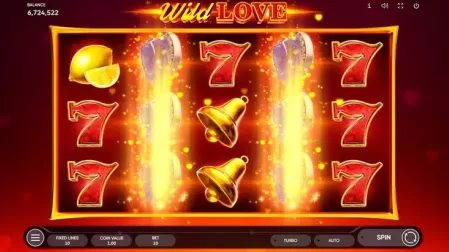 Wild Love slot screenshot 1