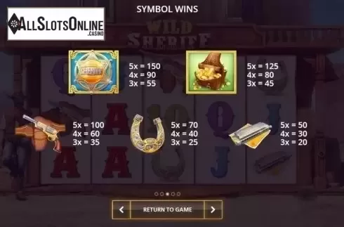 Screen3. Wild Sheriff from Cayetano Gaming