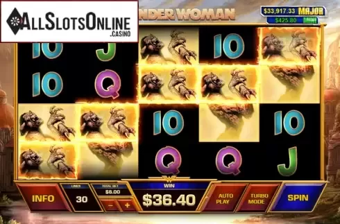 Win Screen 2. Wonder Woman (Playtech) from Playtech