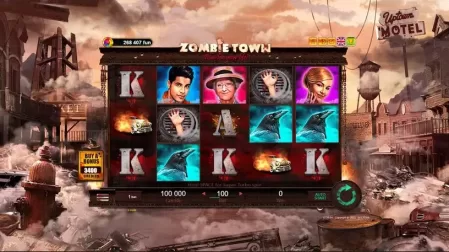Zombie Town slot screenshot 5