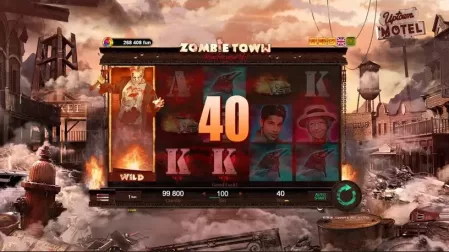 Zombie Town slot screenshot 4