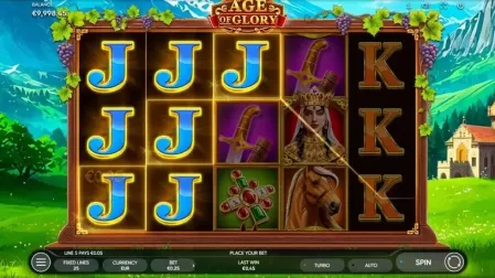Age of Glory slot screenshot 2