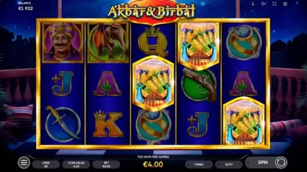 Akbar & Birbal slot screenshot 5