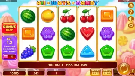 All Ways Candy slot screenshot 1