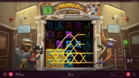 Animafia slot screenshot 5