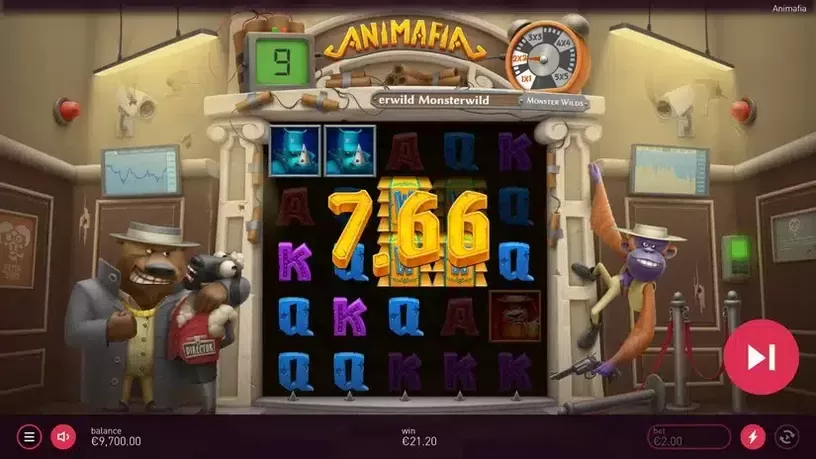 Animafia slot screenshot 6