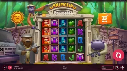 Animafia slot screenshot 1