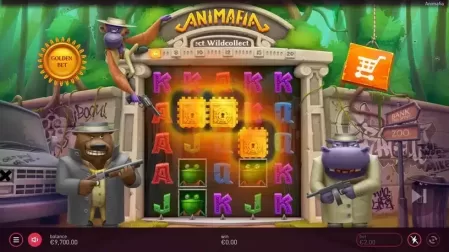 Animafia slot screenshot 2