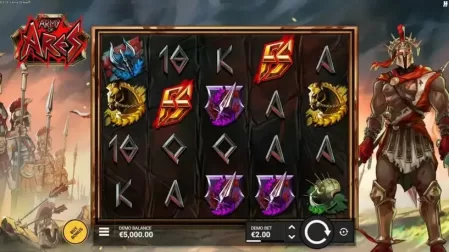 Army of Ares slot screenshot 1