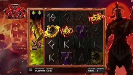 Army of Ares slot screenshot 4