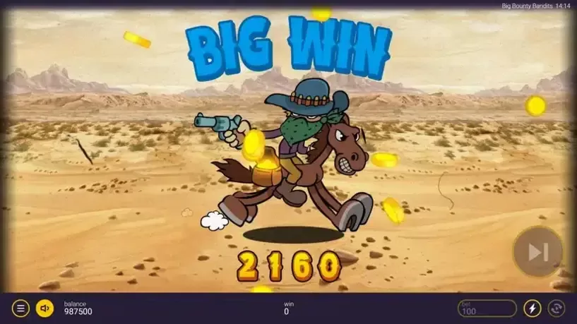 Big Bounty Bandits 3 Pots slot screenshot