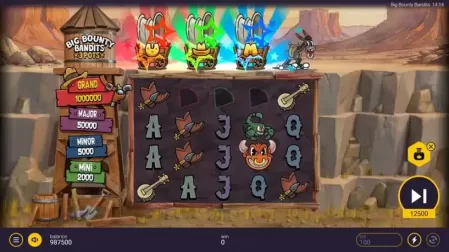 Big Bounty Bandits 3 Pots slot screenshot 2