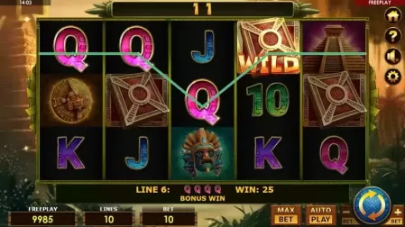 Book of Montezuma slot screenshot 3