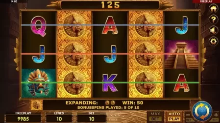 Book of Montezuma slot screenshot 6