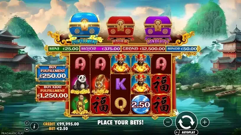 Chests of Cai Shen 2 slot screenshot 